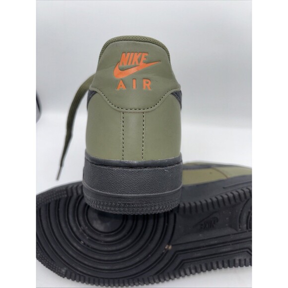 EUC Size 11.5 - Nike Air Force 1 Low Medium Olive BQ4326-200 - Picture 14 of 14
